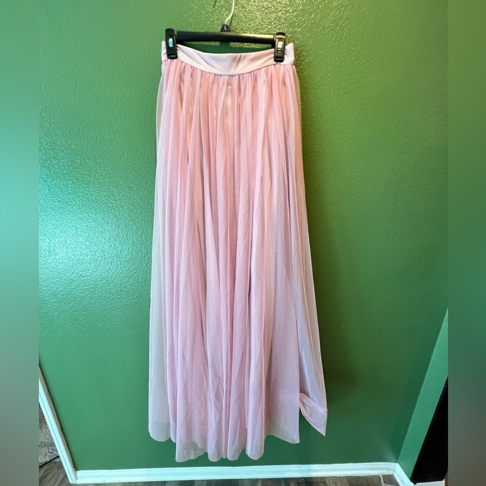 Tulle skirt light pink